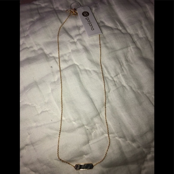 Gorjana Slate Bar Charm Necklace - Picture 4 of 7